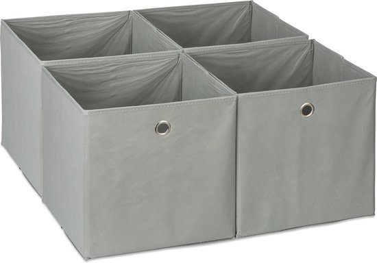 Clastyle Set van 3 Opbergdozen Auto's Opbergkubussen voor Kast Opvouwbaar Kleding Mand Speelgoedkist en Boeken voor Slaapkamer,Cartoon Vrachtwagen,30x30x30 cm
