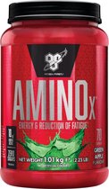 BSN Amino X – BCAA Poeder – Green Apple - Aminozuren Compleet - Suikervrij – 70 doseringen (1015 gram)