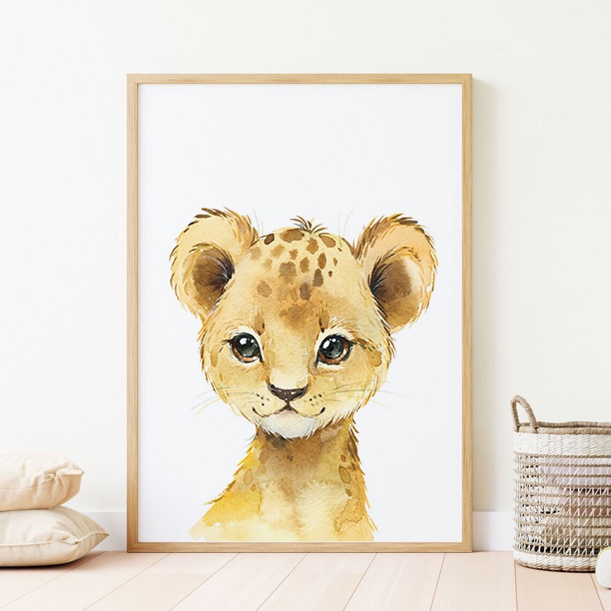 Giraf muursticker babykamer | LM Baby Art – LM Baby Art