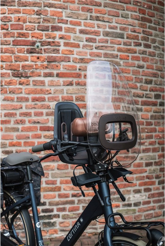 Bobike Stuur met slaaprol voor ONE en GO mini zitjes - Chocolate Brown