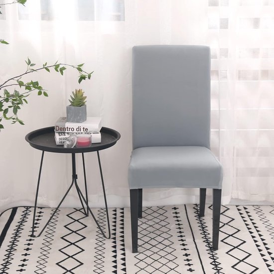 Ystyle Fluwelen Stoelhoes 6 Stuks, Zacht Universele Stretch