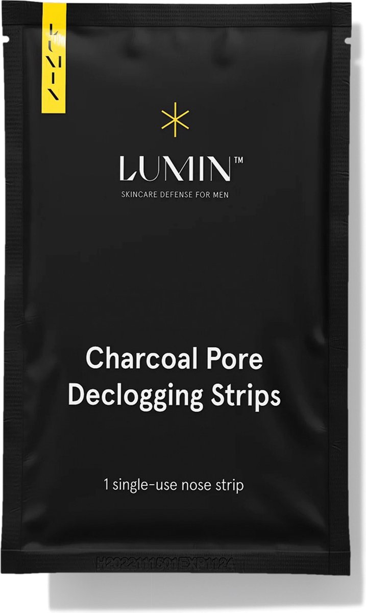 Goedkoopste Lumin Charcoal Pore Declogging Nose Strips (15 Pack) | Face Mask