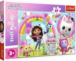 Trefl Happy Gabby Universal Gabby's Poppenhuis 24 Maxi stukjes Legpuzzel - 24 stukjes - Vanaf 3 jaar