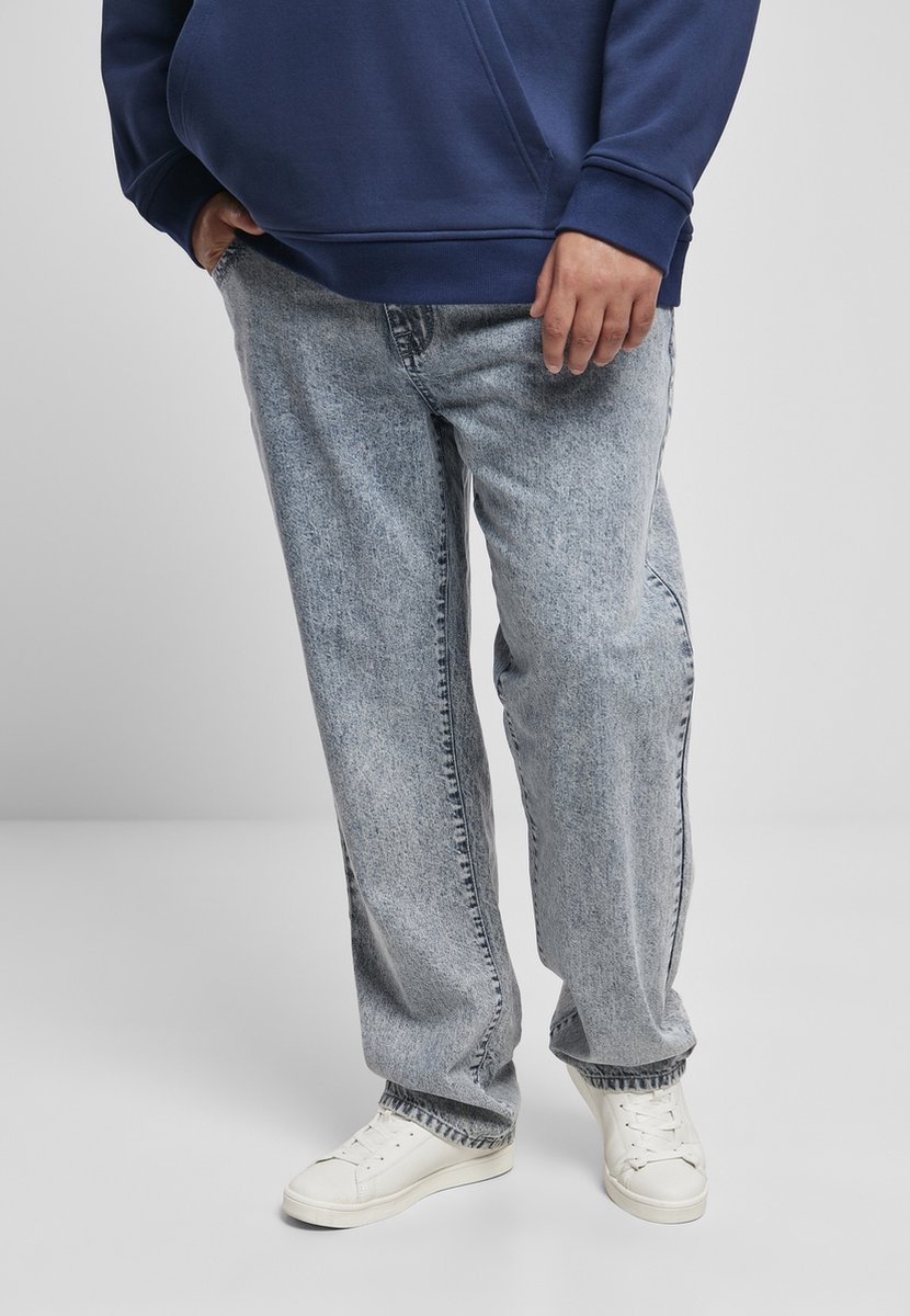 Urban Classics Loose Fit Broek 33/34 inch Blauw