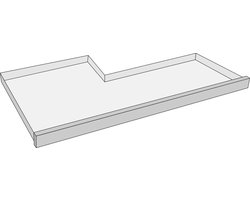 Flamingo Scand Villa Vervanglade Knaagdier - 82,5x47,8x3,5cm - 1st - 114884 - 1st