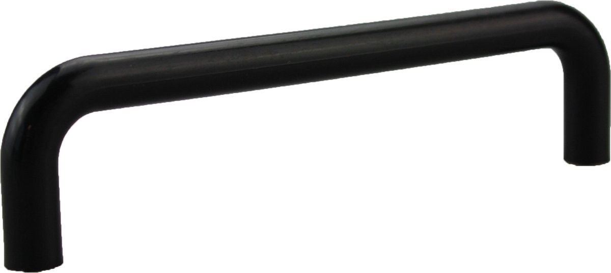 Lowander greep kunststof 128mm - Deurgreep | Kastgreep - Zwart