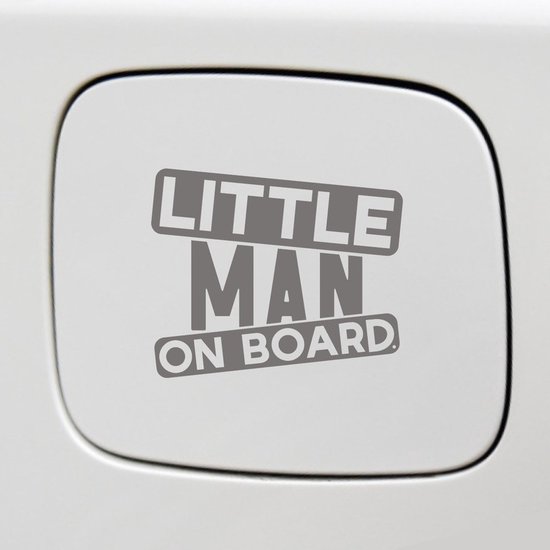 Accessori Sicurezza Auto Cartello Little Man On Board Con Ventosa Avviso Divertente Per 815147