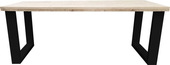 Wood4you - Eettafel New England - Industrial Wood - Hout - 190/90 cm