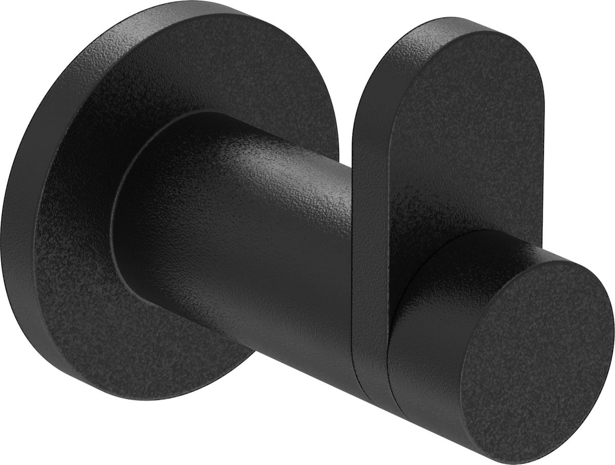 psmlighting Cascade Wandhaak | Ø40xH50xD65mm | Aluminium | Zwart