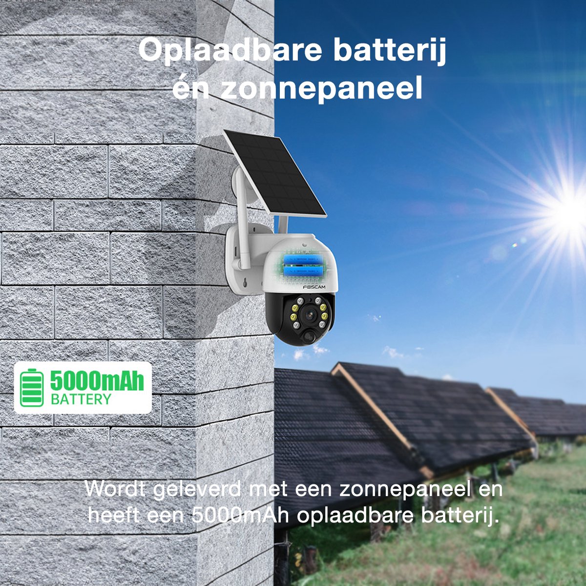 Foscam B4 Draadloze IP Camera met Nachtzicht - afbeelding 3