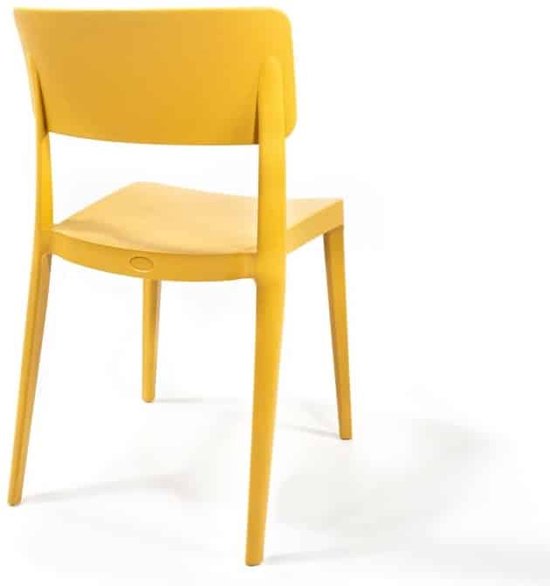 ABC Kantoormeubelen chaise de cantine empilable 0100 noir