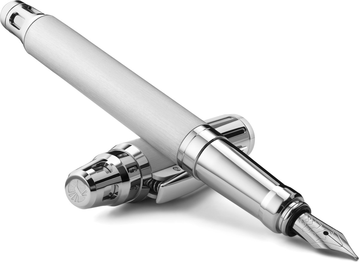 Colibri Ascari Vulpen - Pen met Pachmayr - Medium Penpunt - met Geschenkdoos - 1 stuk