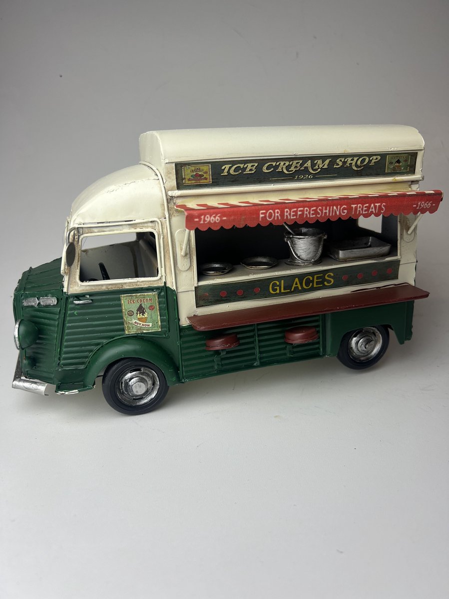 Ice cream foodtruck Citroën HY donkergroen