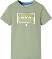 vidaXL-Kindershirt-met-doelprint-116-lichtkakikleurig