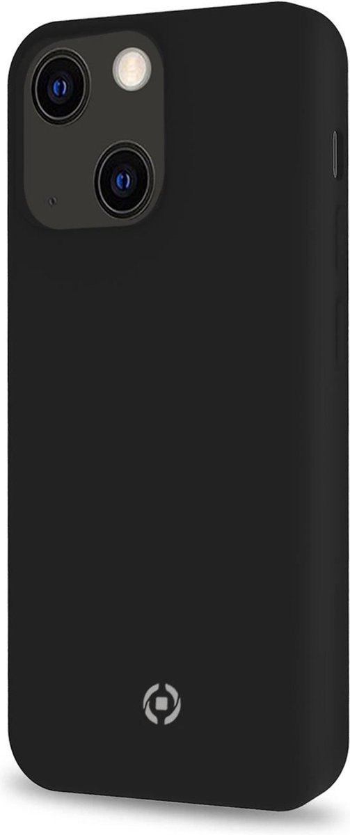 Celly - Cromo Back Cover iPhone 13 - Kunststof - Zwart -