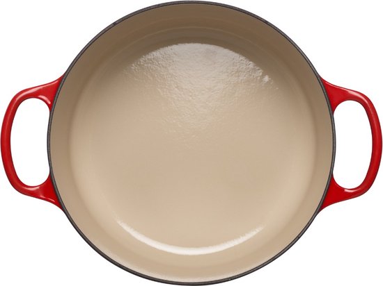 Le Creuset Signature Braad-/stoofpan - Ø 28 cm - kersen Rood