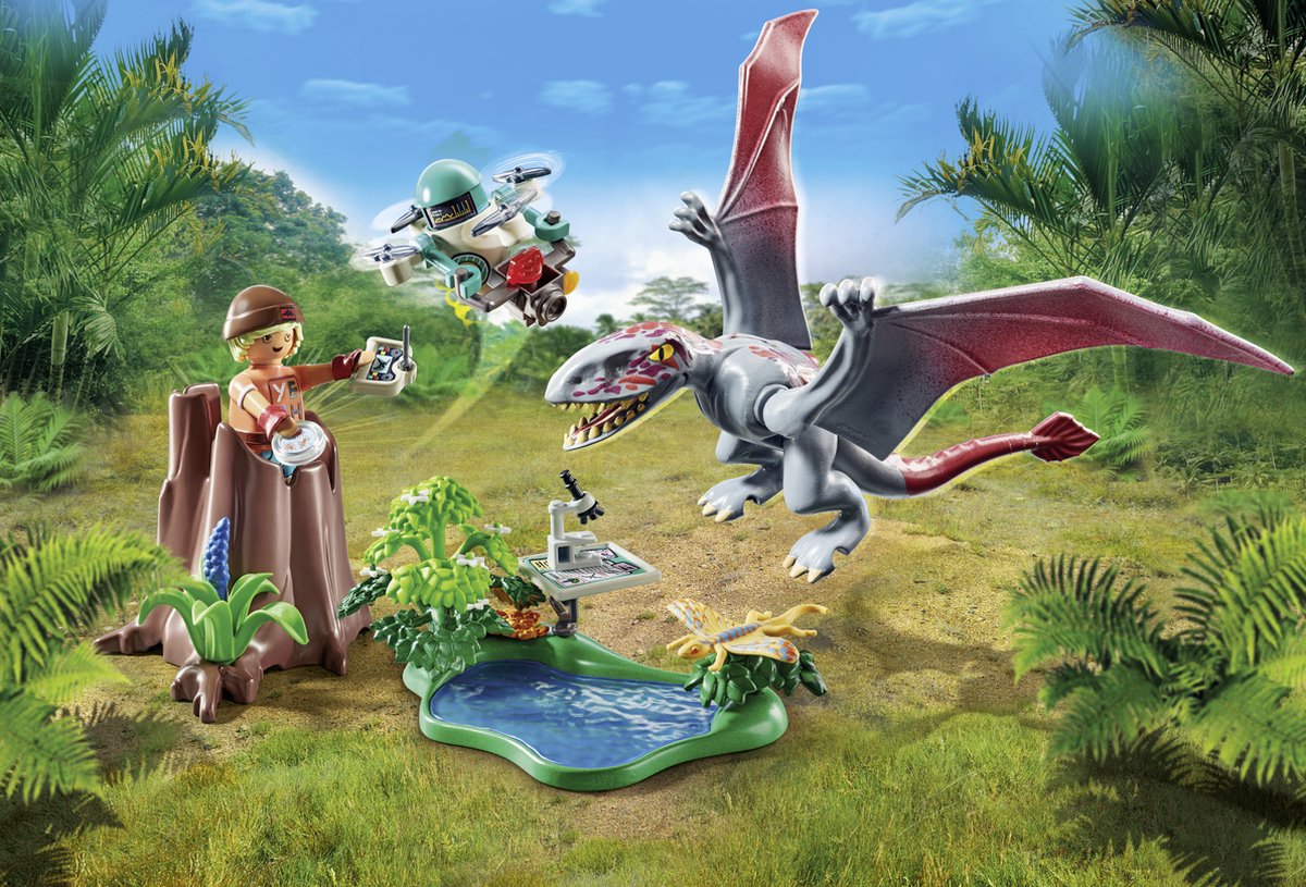 PLAYMOBIL Dinos Observatiepost voor Dimorphodon - 71525 — afbeelding 9