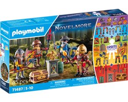 foto van PLAYMOBIL Novelmore My Figures Ridders van Novelmore - 71487