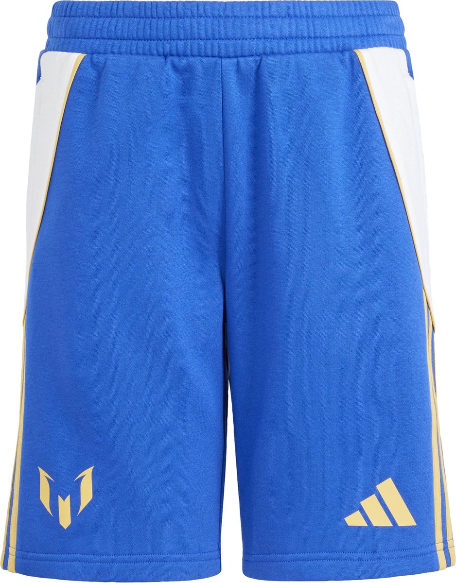 adidas Performance Pitch 2 Street Messi Sportswear Short Kids Kinderen Blauw