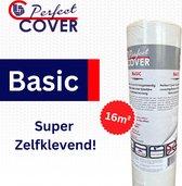 Perfect Cover® Super Autocollant - 16m² - Non-tissé de recouvrement - Coulisse de plâtre - Film de protection