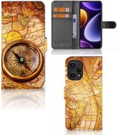 GSM Hoesje Geschikt voor Xiaomi Poco F5 Magnet Case Kompas
