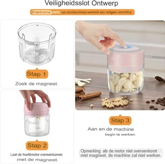 Emulgeren En Hakken Mixer LITTLE BALANCE 8586 Little Hachoir, Hachoir électrique, Mini Mixeur Houten Jaloezieën Massief Hout Emulgeren En Hakken Mixer LITTLE BALANCE 8586 Little Hachoir, Hachoir électrique, Mini Mixeur Houten Jaloezieën Massief Hout