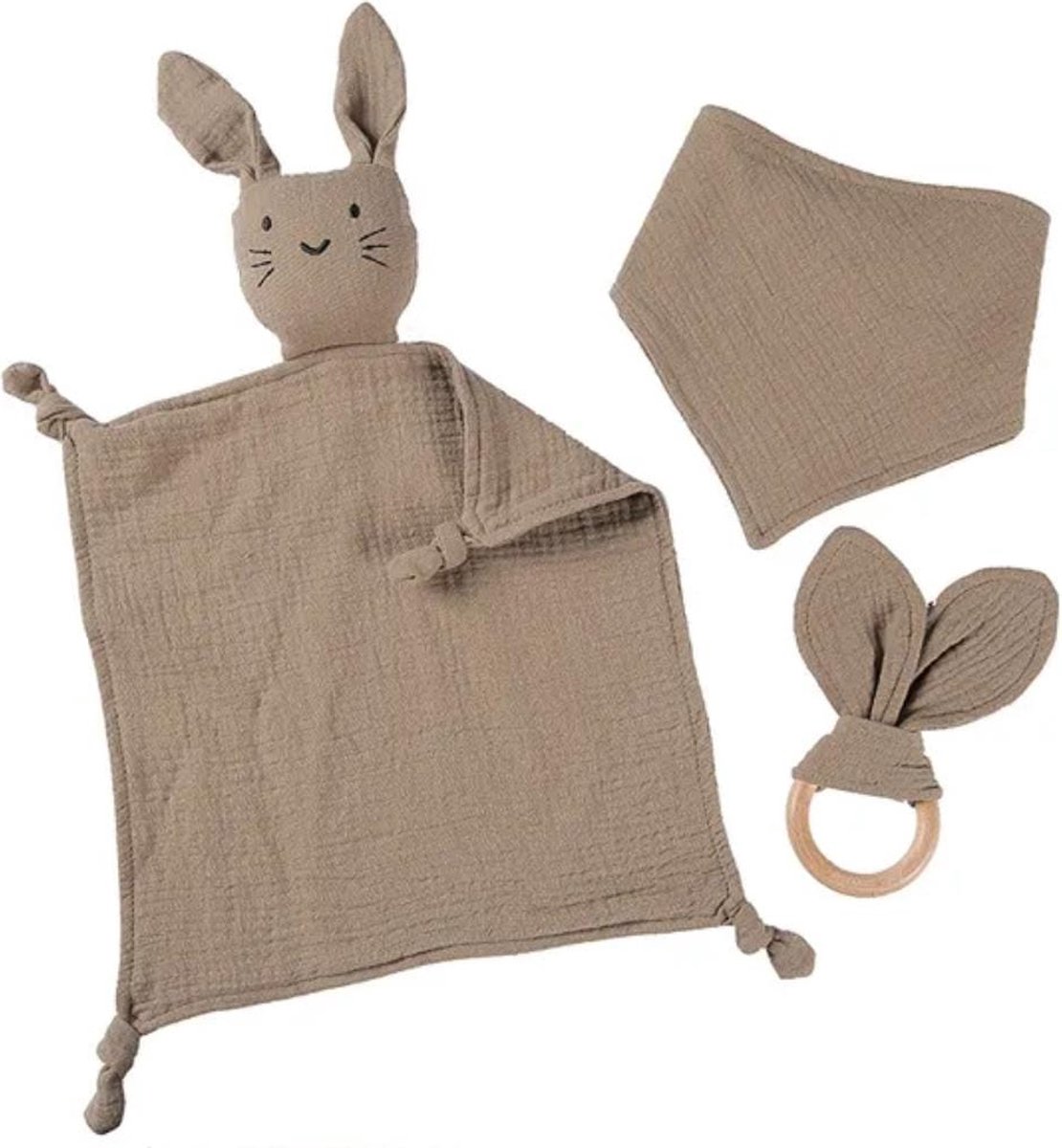 Goedkoopste Kado2you - Baby pakket donker khaki
