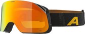 Alpina Blackcomb Q OTG Skibril 2023 - Zwart Groen | Categorie 2