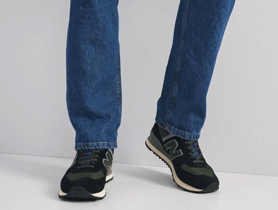 New Balance U574 Unisex Sneakers - BLACK - Maat 41.5