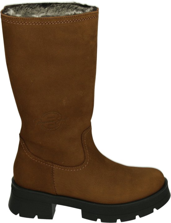 Panama Jack CHARIS B3 - Gevoerde laarzenSnowbootsDames laarzen - Kleur: Cognac - Maat: 37