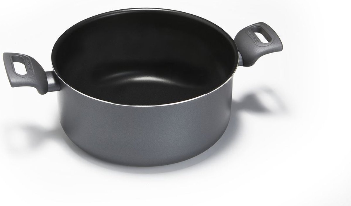 Moneta - Eden Kookpan ø 28 cm - Gerecycled Aluminium - Zwart -