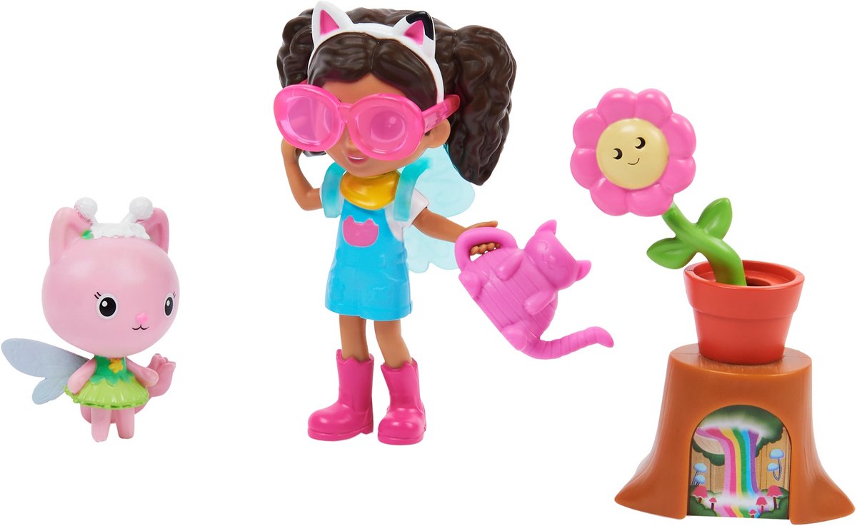 Gabby's Poppenhuis - Tuin Speelset met Gabby & Kitty Fee — afbeelding 14