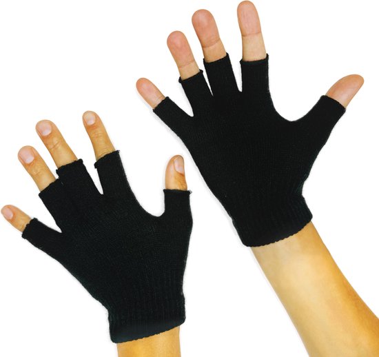 3BMT® Handschoenen zonder Vingers - Vingerloze Handschoenen Dames - One  Size -... | bol