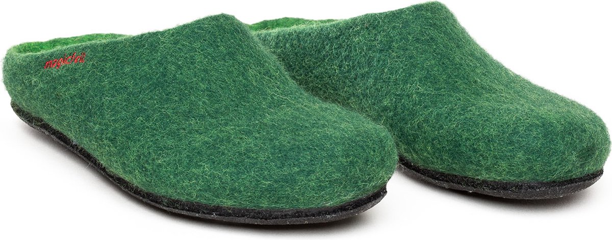 Magicfelt Dames en Heren pantoffels Filz