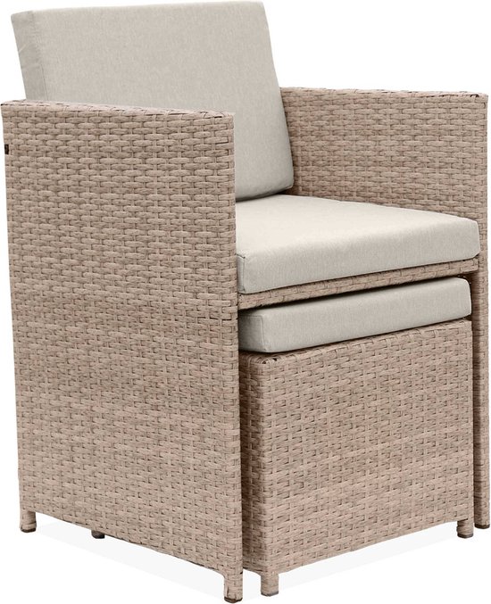 sweeek - Tuinmeubelset, vabo, 6-10 zitplaatsen