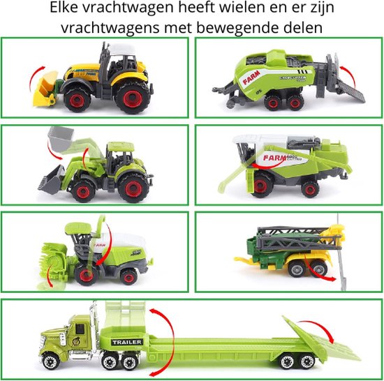 Tractor met Aanhanger, 20,5cm online kopen? | Speelgoed