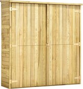 vidaXL-Tuinschuur-163x50x171-cm-geïmpregneerd-grenenhout