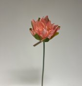Zijden kunstbloem Lotus Bloem | Roze | 47 centimeter