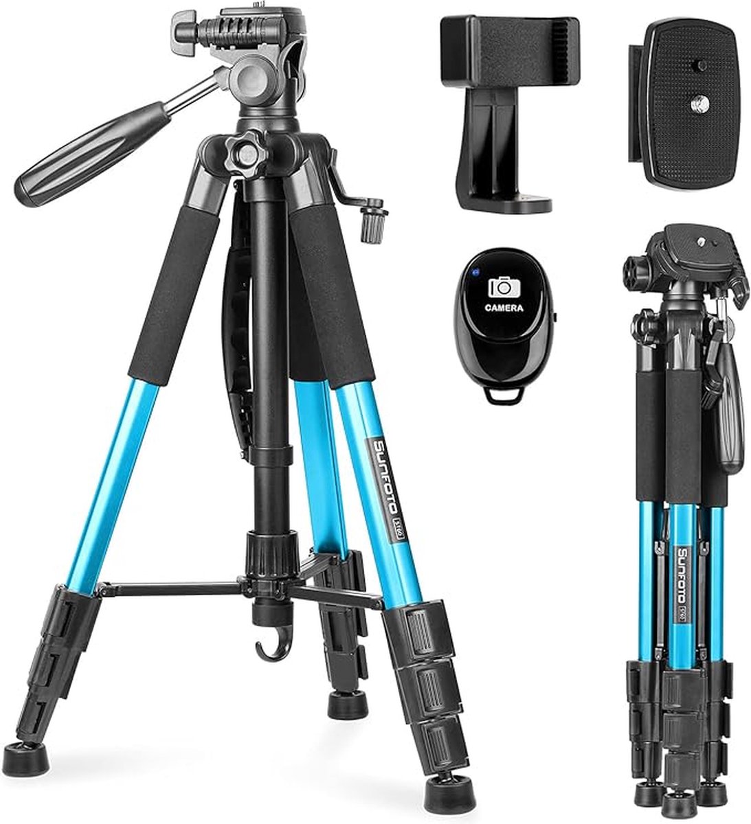 camerastatief - Camera Statief / Aluminium Reisstatief
