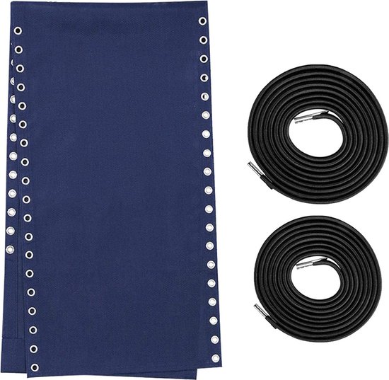 Foto: Zero gravity chair fabric with ropes durable lounge mesh piece patio loop foldable recliner portable anti gravity outdoor material blue