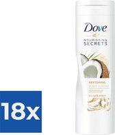 Dove - Nourishing Secrets Body Lotion - Voordeelverpakking 18 stuks