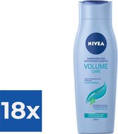 NIVEA Shampoo Volume Care - 250 ml - Voordeelverpakking 18 stuks