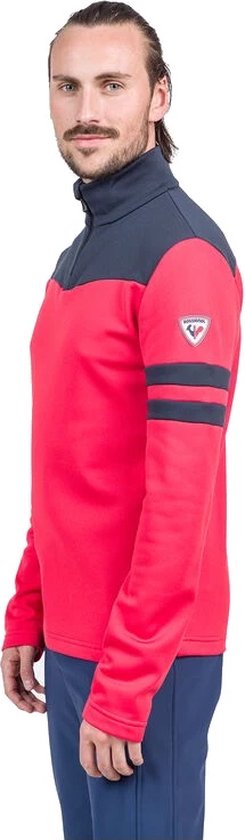 Rossignol Pull de ski + Pull de ski zippé homme rouge
