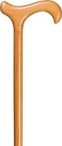 Gastrock Houten wandelstok – Lichtbruin – Beukenhout – Lengte 94 cm – Derby handvat – Gewicht 270 gram – Handgemaakt – Wandelstokken – Voor heren en dames – Wandelstok hout – Diameter wandelstok 16 mm – Kassen
