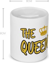 Akyol - the queen Spaarpot - Koningin - een koningin - verjaardagscadeau - kroontje - kado - gift - geschenk - 350 ML inhoud