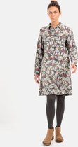 camel active Slipjurk met all-over bloemenprint - Maat womenswear-XL - Veelkleurig