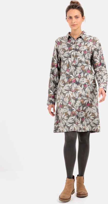 Camel active Slipjurk met all-over bloemenprint - Veelkleurig