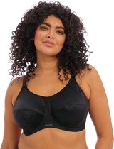 Elomi ENERGISE UW SPORTS BRA Dames Sportbeha - Zwart - Maat 95I (EU)