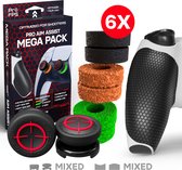 ProFPS Mega Pack geschikt voor PlayStation 5 (PS5) - eSports Game Accessoires – Precision Rings + Performance Thumbsticks Mixed + Controller Grips