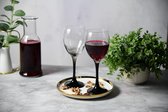 Hoog Witte Wijnglazen | Kristalglas | Perfect voor Thuis, Restaurants en Feesten | Vaatwasser Veilig,, Set of 6